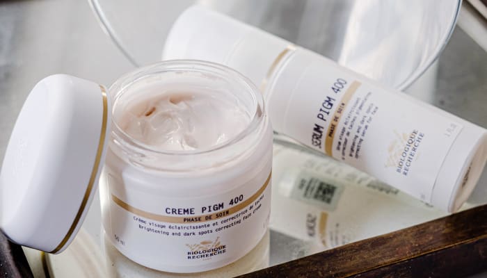 CREME PIGM 400 SERUM PIGM 400 BIOLOGIQUE RECHERCHE HYPERPIGMENTATION