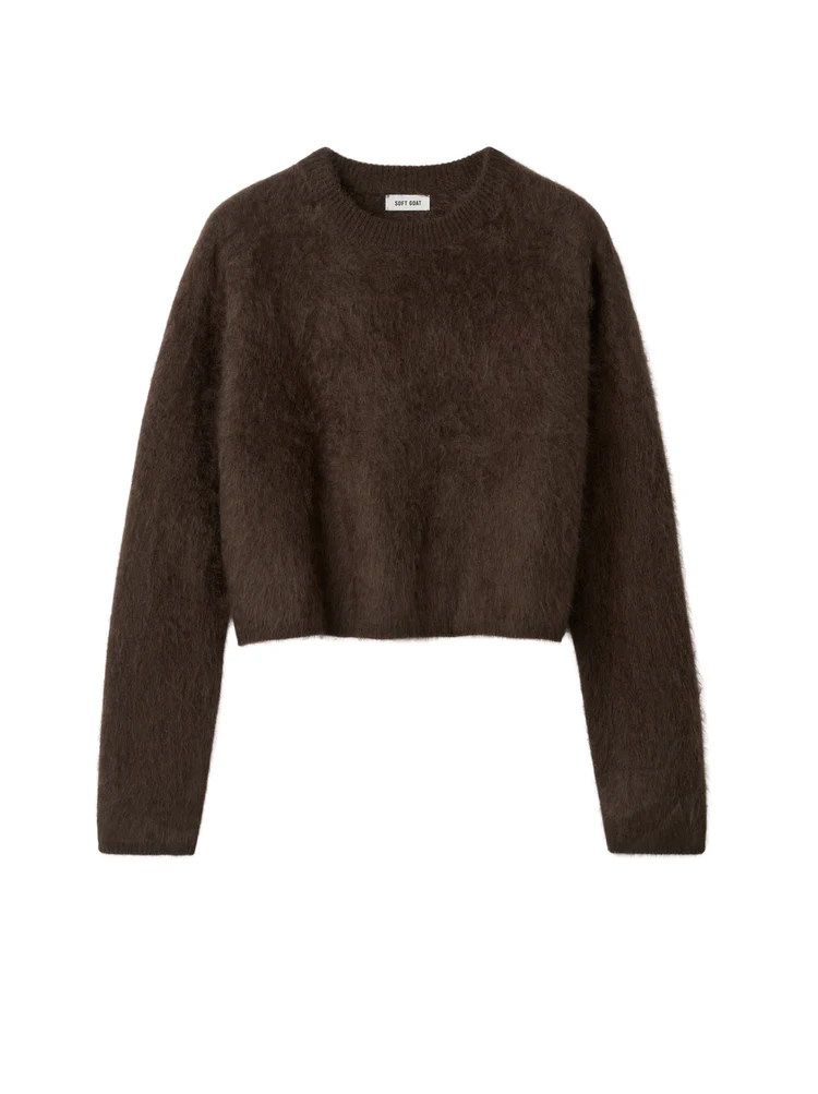 Soft Goat Brushed Crewneck